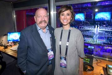 Jos&eacute; Mar&iacute;a &Iacute;&ntilde;igo y Julia Varela, de RTVE