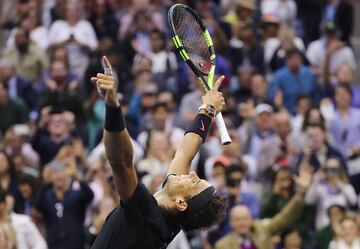 Rafa Nadal ganó a Kevin Anderson por 6-3, 6-3 y 6-4.