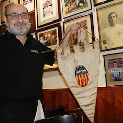 El banderín de la Copa de 1941 volverá al Valencia