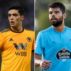 Raúl Jiménez and Néstor Araujo, top Mexican scorers in Europe