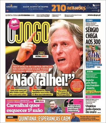 "Gol de oro"... las portadas deportivas de hoy