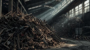 Scrap dealer cashing in on discarded metal