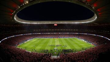 Este es el aspecto que el Wanda presentaba el día de su inauguración, el 16 de septiembre, ante el Málaga. El Atleti quiere que, en su primer partido de Copa, sea igual.