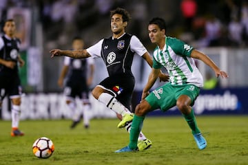 Un gol de Vladimir Hernández dio el triunfo a Atlético Nacional ante Colo Colo en el debut en la Copa Libertadores 2018. Delfín, el próximo rival del verde.