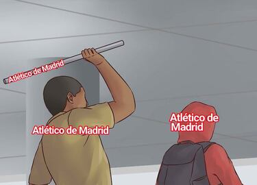 La remontada del Barça, la derrota del Atleti, protagonistas de los memes de la jornada