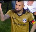 Vidal se pelea con los hinchas de River al salir del Monumental: final caliente en Argentina