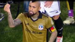 Vidal se pelea con los hinchas de River al salir del Monumental: final caliente en Argentina