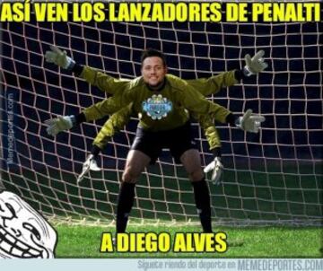 Los mejores memes sobre los penaltis parados de Diego Alves