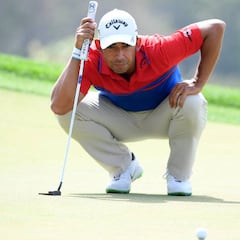 Pablo Larrazábal segundo en el inicio del Abierto de la India