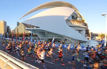 Las mejores imágenes del Maratón de Valencia