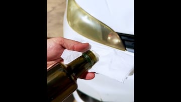 Tiktoker enseña su truco para limpiar el auto con aceite de oliva ‘por cero pesos’ y se llena de comentarios en segundos