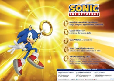 Sonic tendrá nuevos juegos y grandes anuncios por su 30 aniversario en 2021