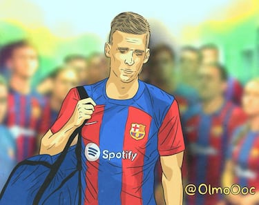 ‘El juego del calamar 2′ se cuela en los mejores memes del caso Dani Olmo