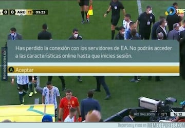 Brasil-Argentina... Los memes más divertidos del fin de semana