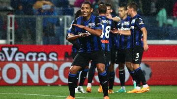 Luis Fernando Muriel, delantero colombiano de Atalanta