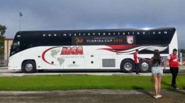 El equipo cardenal entrena y comparte con sus hinchas en el Wide World of Sports Complex de la ciudad de Deltona, Florida. 