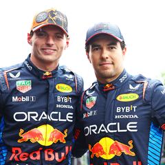 Max Verstappen exculpa a Checo Pérez de los problemas de Red Bull