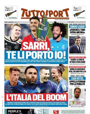 Tuttosport: Cristiano tentó a De Ligt y ahora va a por Marcelo