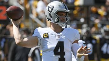 Carr y Adams fueron compañeros en Fresno State entre 2012 y 2013 y el WR acumuló 3,031 yardas y 38 touchdowns.