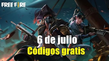 Free Fire | Códigos de hoy miércoles 6 de julio de 2022: recompensas gratis