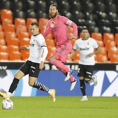 Valencia-Real Madrid en imágenes