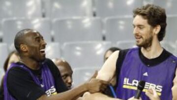 Pau Gasol: "A Kobe le regalaría un fin de semana en Barcelona"
