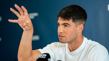 Alcaraz: ¡°Todo madridista quiere ver a Mbapp¨¦ en el Madrid¡±