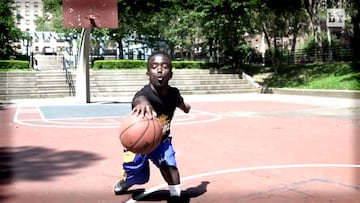 El nuevo jugador de los Globetrotters mide 1,37m y le llaman "Mini-Jordan"