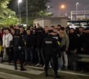 Protestas en Manises a la llegada del Valencia: “Corberán, dimisión”