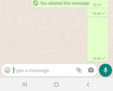 WhatsApp: cómo enviar mensajes en blanco desde tu móvil Android e iOS