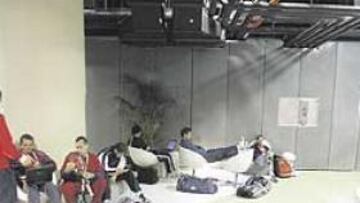 <b>RELAX. </b>La zona exclusiva tiene mucho tirón entre los jugadores, sus entrenadores y acompañantes.