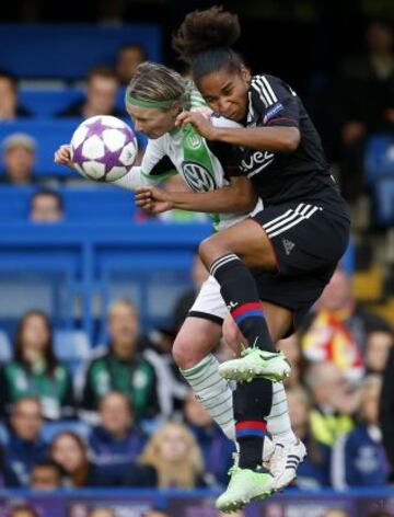 El Wolfsburgo gana 1-0 al Olympique de Lyon la Champions League.