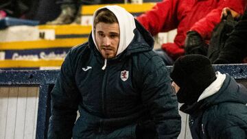 David Goodwillie, jugador del Raith Rovers de la Segunda División escocesa.