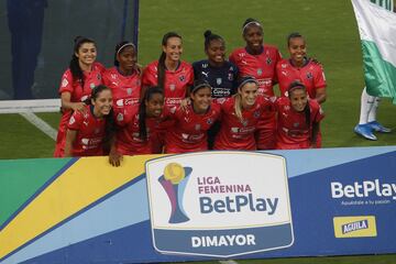 Clásico entre los equipos de Medellín por la fecha 7 del grupo B de la Liga Femenina. 2-1 para el verde.