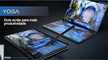 Filtrado el nuevo portátil Lenovo Yoga con pantalla doble
