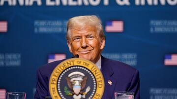 A 20 días de que Nueva York tenga nuevo alcalde, el presidente de Estados Unidos, Donald Trump, advierte con usar a la Guardia Nacional.
REUTERS/Nathan Howard/File Photo