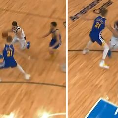 La reacción de la grada lo dice todo: Doncic y su magia ante los Warriors