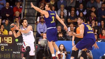 Shane Larkin, durante el duelo