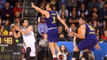 Shane Larkin, durante el duelo