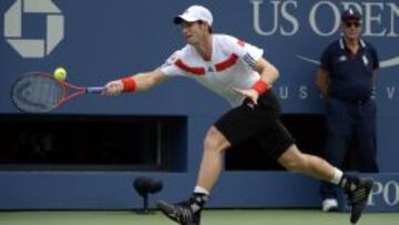 Andy Murray, en el partido contra Mayer.