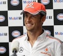 Button: "Alonso y Raikkonen colisionarán como compañeros"