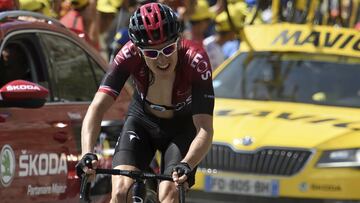 Geraint Thomas durante el pasado Tour de Francia.