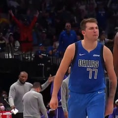 Último cuarto, partido ardiendo y la locura de Doncic que nadie entendió... ¡pero la metió!