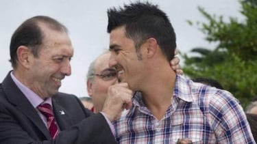 Villa, tras la muerte de Quini: "Has sido el mejor como delantero y como persona"