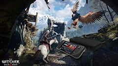 The Witcher 3 cabalga y lucha con Geralt en sus primeros vídeos en Steam Deck