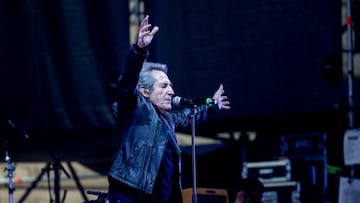 El cantante Miguel Ríos actúa durante el concierto ‘Rock por Valencia’, en la Cubierta de Leganés, a 15 de diciembre de 2024, en Leganés, Madrid (España). Se trata de un festival benéfico que aglutina a un buen número de grupos que conforman un cartel representativo del movimiento rockero. Posteriormente se donará la recaudación a la Federación de sociedades musicales de Valencia y a la plataforma ‘Adopta un comercio’.
16 DICIEMBRE 2024
Ricardo Rubio / Europa Press
15/12/2024