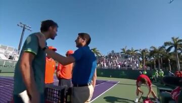 Medvedev berates Tsitsipas after beating Greek at Miami Open