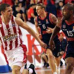 Un flojo Baskonia cae en Creta ante Olympiacos