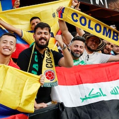 Colombia vs Irak, las mejores imágenes desde el lente de Diario AS