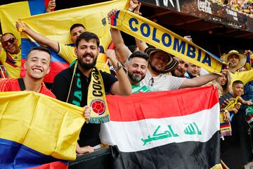 La Selección Colombia enfrentó a la Selección Irak en el estadio Mestalla, de Valencia, España. Este fue el primer amistoso de la Fecha FIFA.